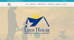 Desktop Screenshot of lodihouse.org